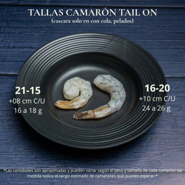Tallas Camaron Tail On Tsunami Camarón tail on